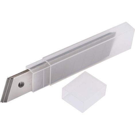 10 Ersatzklingen für Cuttermesser 18 mm, Marke Draper