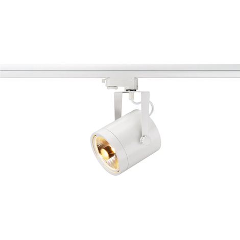 [NEUWERTIG] B-Ware Slv Strahler Spot Euro Für 3 Phasen Schiene Mit Adapter Weiß Strahler Es111