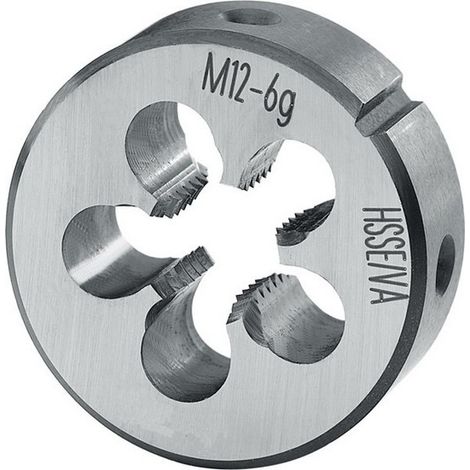 Terraja, rosca métrica, HSSE ASP, hilo : M7, Pas 1,00 mm, Ø exterior x altura 25 x 9 mm (1/5)