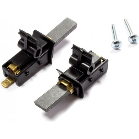 FAGOR BRANDT 2 SPAZZOLE CARBONCINI MOTORE LAVATRICE MOTORI SELNI SMEG SP13 (1/2)