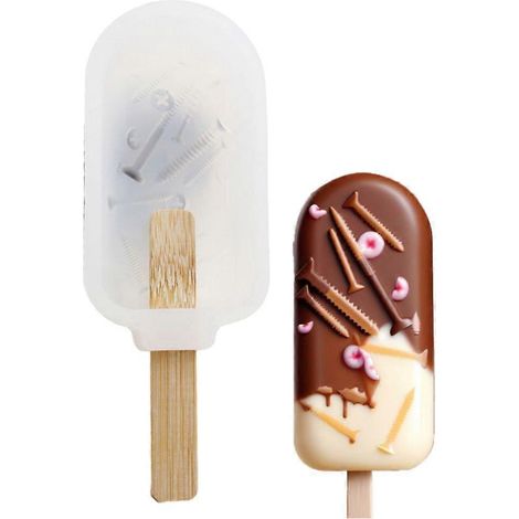 Moules élégants pour la confection de crèmes glacées. Moules sûrs et faciles à utiliser pour vos gourmandises. (1/4)