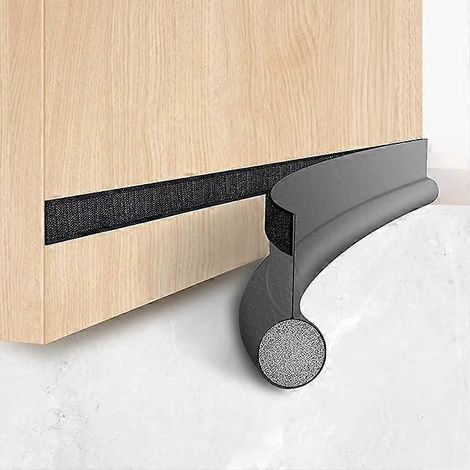 1 pour joint d'étanchéité isolant pour porte, joint d'étanchéité isolant unilatéral, joint de porte auto-adhésif coupe-vent, insonorisé, protège des courants d'air et (1/5)