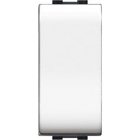 LIFE ART. 4021WH PULSANTE UNIP.GENERICO BIANCO. Prezzo per 1 pezzo. (1/2)