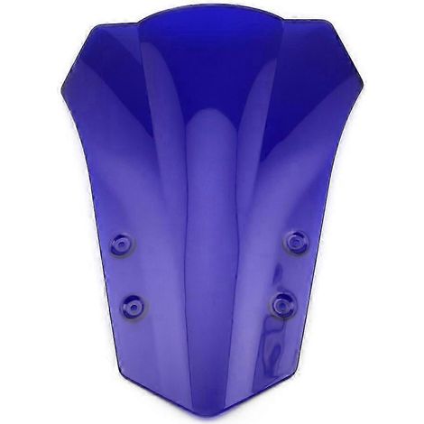 Pare-brise moto pour Yamaha FJ09 MT09 MT-09 Tracer 2015 2016 2017 Double bulle (bleu) (1/5)