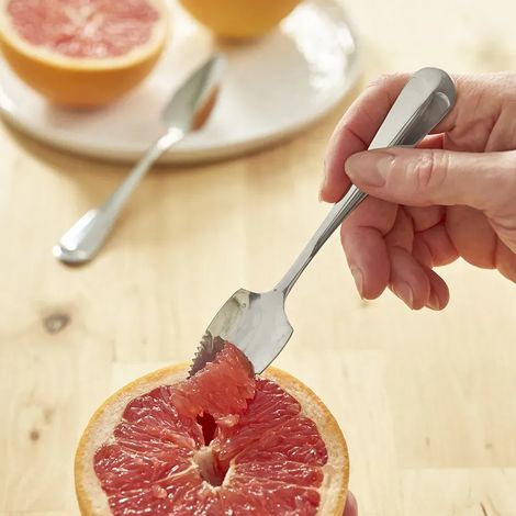 Cuillères à pamplemousse Pradel France Acier inoxydable x2 (1/5)