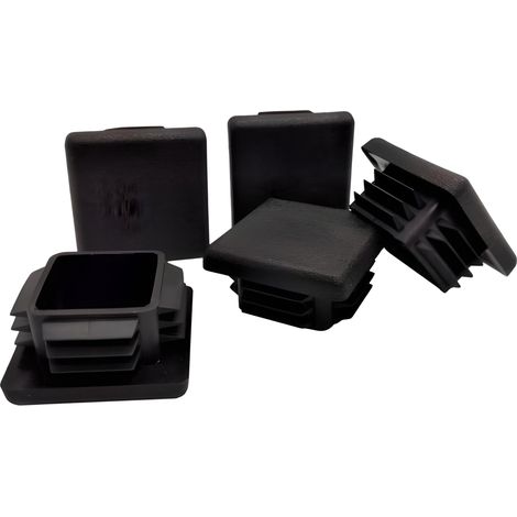 Tappo interno per profilo, palo, tetto 30x30, 50 pezzi, nero (1/5)