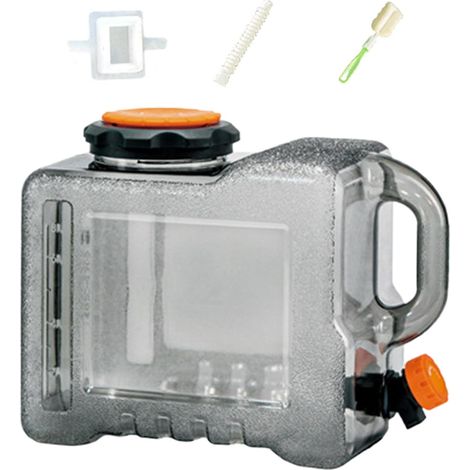 Stockage d'Eau - Conteneur d'Eau Extérieur - Gourde Extérieure avec Robinet (1/5)