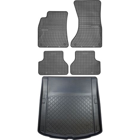 Juego de alfombrillas de goma para coche y alfombrilla para maletero para Audi A5 II Sportback a partir de octubre de 2016. (1/5)