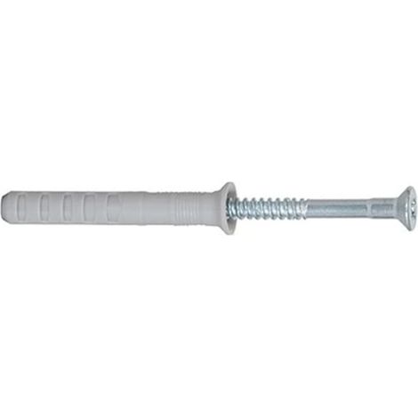Fischer Taco de clavo N 6x60Z gris pack de 100