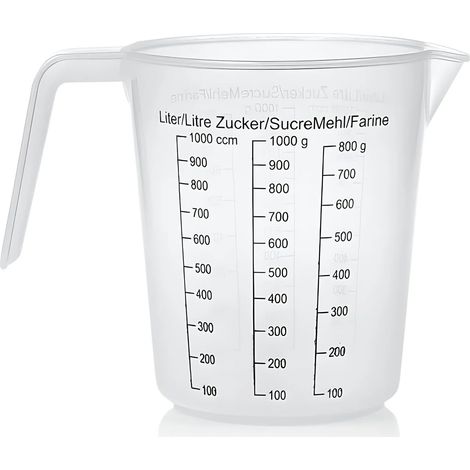 TG70284 Messbecher/Küchenbecher mit Skala, 1 l (1/5)