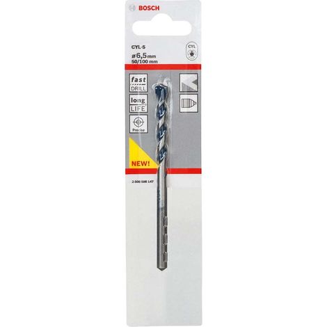 Bosch Betonbohrer CYL-5 Blue Granite 6,5 x 50 x 100 mm - 2608588147