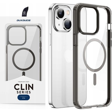 Coque Magnétique Dux Ducis Clin2 iPhone 14 Plus MagSafe Gris (1/5)