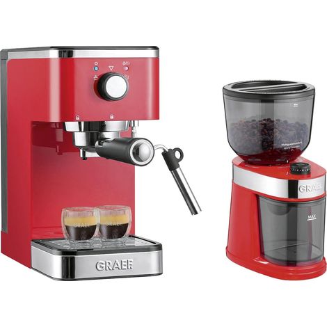 Siebträger-Espressomaschine ES 403 salita mit Kaffeemühle CM 203