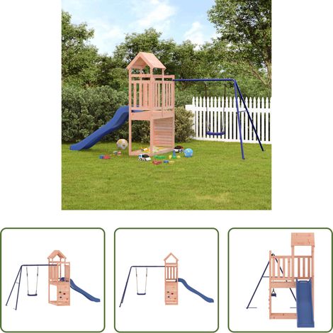 vidaXL Kletterturm -  Spielturm Massivholz Douglasie (1/5)