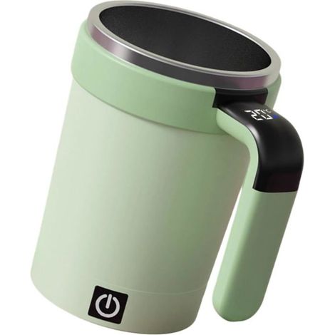 Tasse Mélange Protéines Magnétique Électrique Base Amovible Fitness Sport Bureau Voyage Agitateur (1/5)