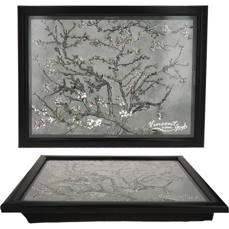 Supporto per laptop, tavolino con mandorlo fiorito di Van Gogh, vassoio per letto (1/3)