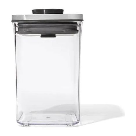 OXO Good Grips Steel POP Small Square Short 1L Storage Container