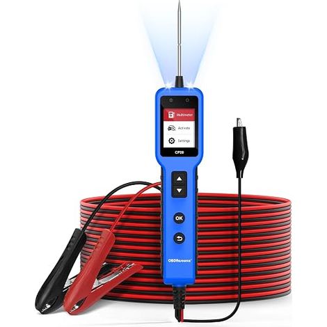 12V 24V Car Circuit Tester with Multimeter and (1/5)