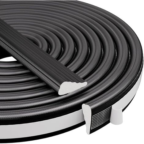 5M Joint de Porte/Fenêtre en Mousse – Isolation Phonique et Thermique – Calfeutrage Autocollant – Anti-Poussière et Anti-Bruit (1/5)