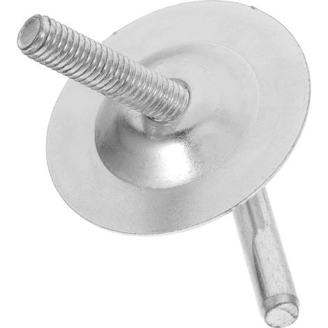 Vis pour Ventilateur sur Pied en Fer Argenté Design de 7, Garantissant Stabilité Exceptionnelle et Durabilité Prolongée pour Accessoires Ventilateurs (1/5)