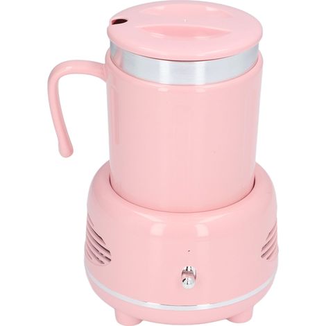 Gobelet réfrigérant et chauffant pour voiture et maison, refroidissement rapide pour bière et boissons, machine pour bureau, couleur rose (1/5)