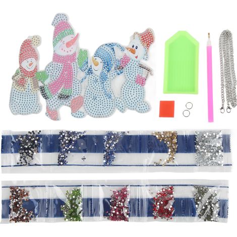 Pendentif Strass Exquis DIY Peinture Décorative Ornement pour Décoration Murale Porte Maison (1/5)