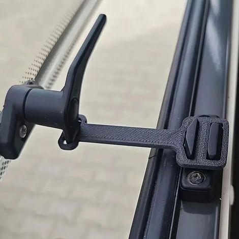 Fensterriegel für Wohnmobile – Wetterfestes, sicheres Verriegelungswerkzeug, Fensterbegrenzer für Wohnwagen, für den Außenbereich, Reisen, Auto, Picknick (1/5)