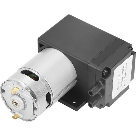 Mini pompe à vide sans huile DC12V 12W – Débit de 80 kPa et 12 L/min pour gaz