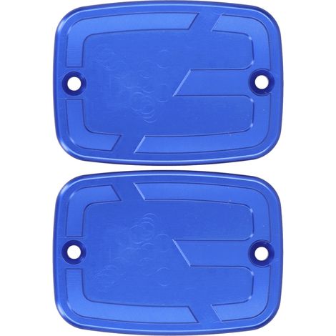 2 pièces Bouchon Réservoir Liquide Frein Avant Moto Couvercle Supérieur Carburant Compatible C400GT 2019-2021 Bleu (1/5)