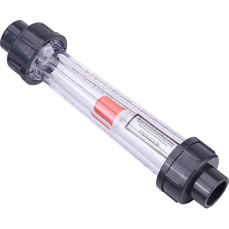 Durchflussmesser für Kunststoffrohre, 25-250 l/h (1/5)