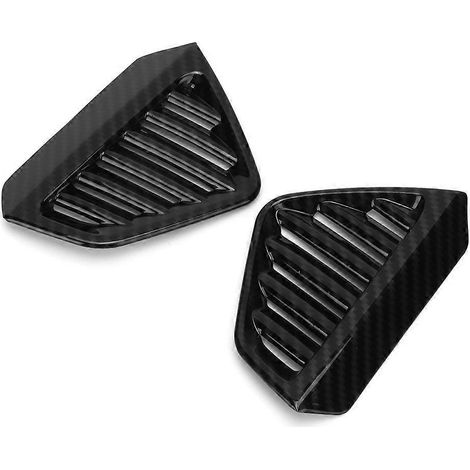 Grille de ventilation avec revêtement en fibre de carbone pour tableau de bord, compatible avec Mercedes-Benz GLE/GLS (1/5)