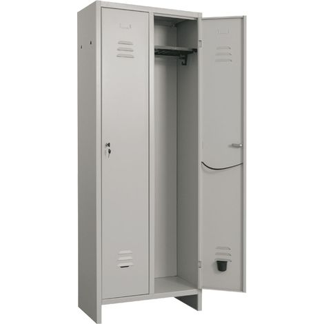 Armadio Spogliatoio 2 Posti cm L.69 x P.34 x H.180 Prometal Pratiko