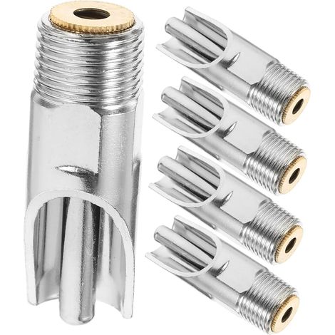 Abreuvoirs Porc, Abreuvoirs à tétine pour Porc, 5 pièces en Acier Inoxydable Automatique Abreuvoir à tétine de Porc Bouchon en cuivre Bec de Canard (1/5)
