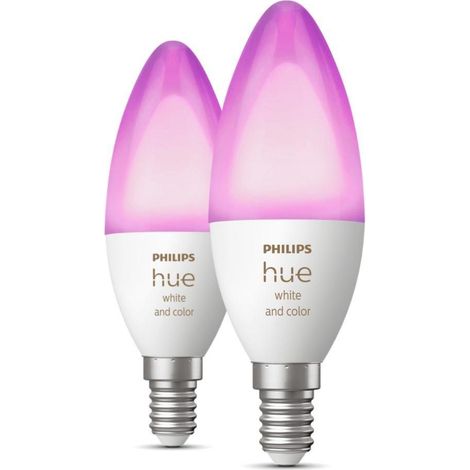 Philips Hue White & Color Ambiance Bulbo Multicolore E14 (1/5)
