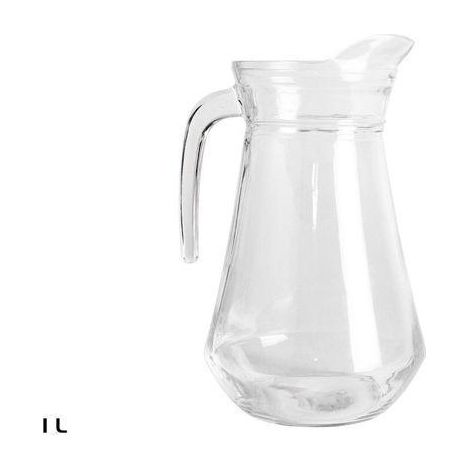 1 lt. jarra venus 1000 cc cristal transparente similar jarra broc
