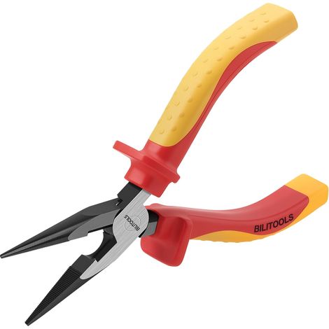Pince à Bec Long VDE 1000 V, Outils Electricien Isolée 152 mm (1/5)
