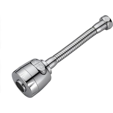 Rallonge robinet réglable 360° Pratique, extension cuisine . inox, Économie d'eau . anti-éclaboussures (1/5)