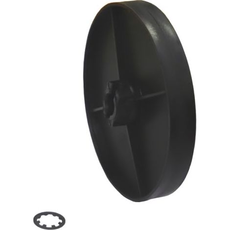 Kit poulie pour bétonnière électrique – Compatible ALTRAD et Guy Noel 130L à 180L – Comprend poulie et circlips – Pour chantiers humides