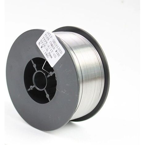 Bobine de fil à souder MIG MAG 0.8mm 1kgAuto-protégé sans gazFaibles projectionsPour soudage extérieur et structures légères - E71T-GS
