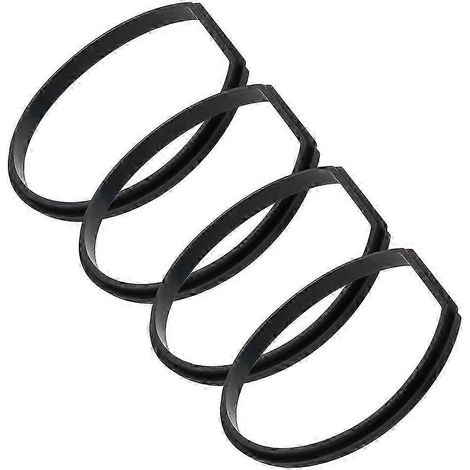 Quatre joints d'étanchéité de réservoir de rechange compatibles avec les couvercles de bac à poussière des aspirateurs Ryobi 18V PCL720 et PBLSV716, joint d'étanchéité de réservoir de bac à poussière (1/5)