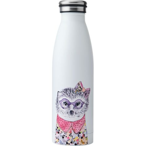 Mikasa Tipperleyhill Bottle de acqua isolata de acciaio inox on-the-go, idratazione de bottiglia de doppia parete mantiene le bevande calde per 12 h e fredde per 18 h, 500 ml