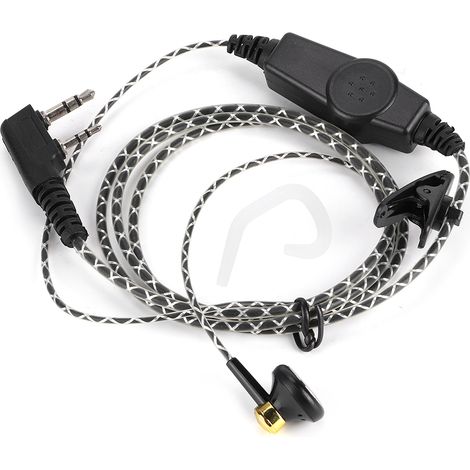 Casque talkie-walkie, type K à 2 broches, compatible avec Kenwood KPG Th TK (1/5)