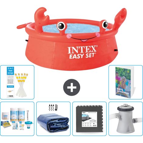 Intex Piscina Easy Set Rotonda - Granchio - 183x51 cm - 7-pezzi  S59