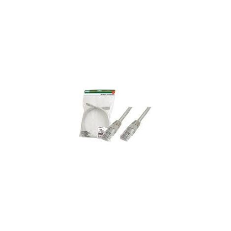 Digitus DK-1511-005 RJ45 Netzwerkkabel, Patchkabel CAT 5e U/UTP 0.50 m Grau 1 St. (1/3)