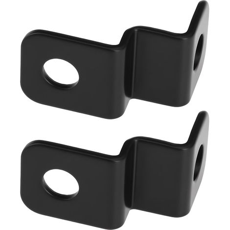Lot de 2 Mini Clignotants de Moto M8 Supports de Feux pour Moto Noir (1/5)
