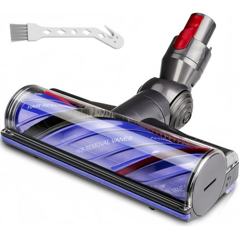 Brosse de rechange pour aspirateur V10 V11 V15 - Brosse de sol anti-enroulement avec puissance d'aspiration réglable - Brosse de nettoyage efficace en profondeur - Brosse de sol pour sols (1/5)