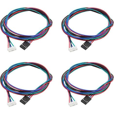 Stück bipolare Schrittmotorkabel, 100 cm lang, für NEMA 17, verwendet in Reprap 3D-Druckern und CNC-Maschinen-100.00X1.00X0.50CM (1/3)