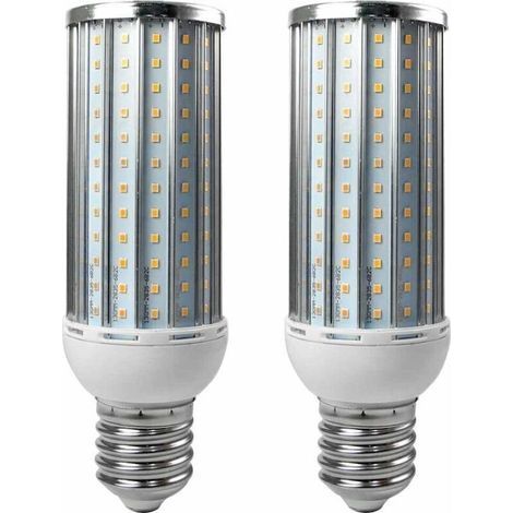 2Pcs E40 50W LED Bulb Aluminum Alloy Cool White 192X2835 SMD AC 110/220V (1/4)