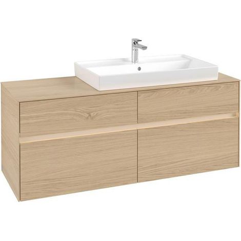 VB WTUS Collaro C090B0 1400x548x500mm avec 4 tiroirs WT en chêne nordique