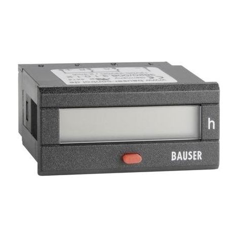 Bauser 3820/008.3.1.0.1.2-001 Contatore digitale - Tecnologia Twin tipo 3820 contatore ore di esercizio con contatore d